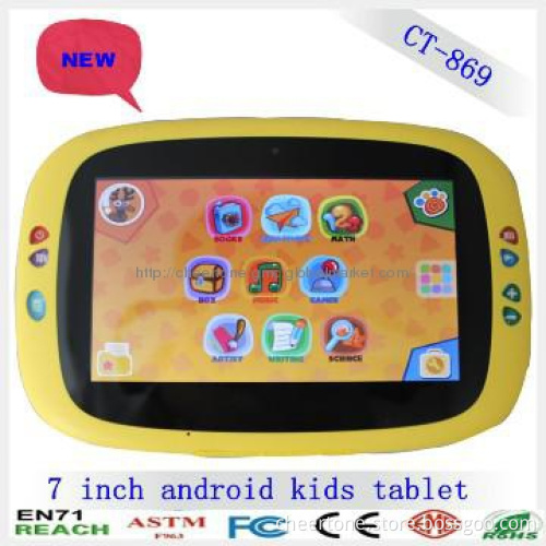 7 inch kids android tablet with camera